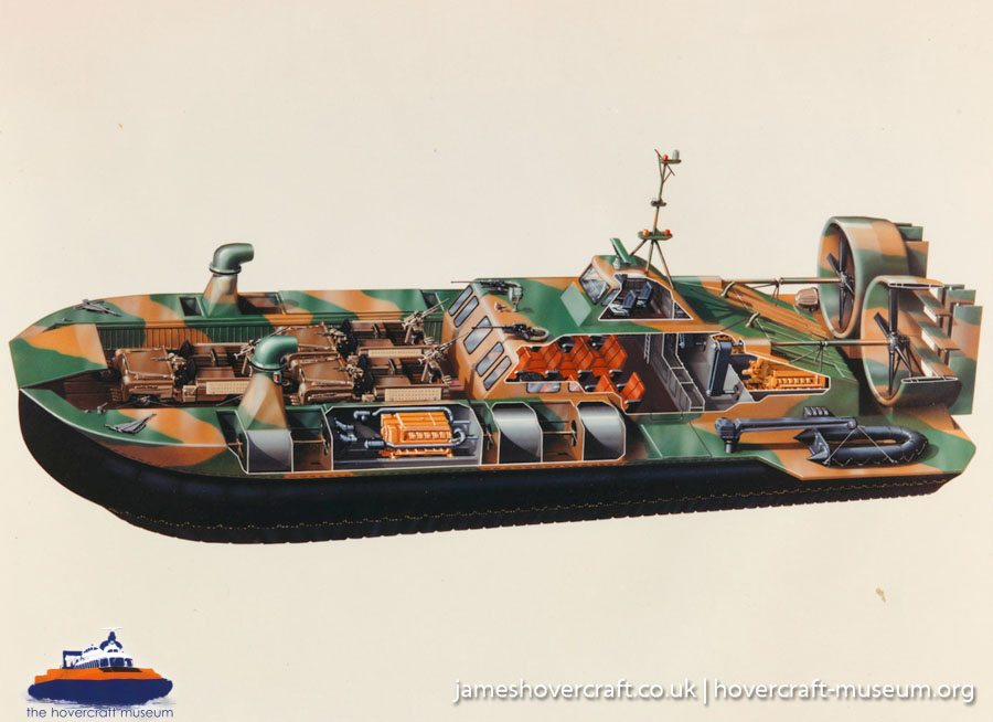 AP1-88 hovercraft conceptual roles by BHC -  (credit: The <a href='http://www.hovercraft-museum.org/' target='_blank'>Hovercraft Museum Trust</a>).